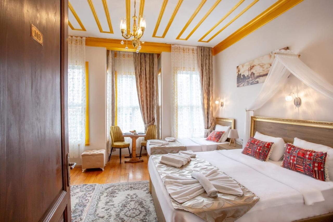 April Hotel Istanbul Bagian luar foto